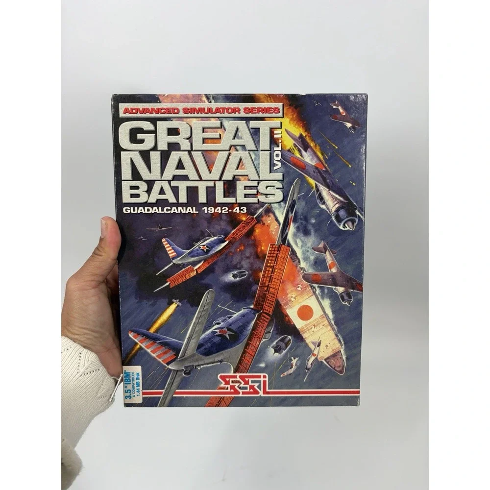 Great‎ Naval Battles Vol. 2 - Guadalcanal 1942-43 - Big Box (PC-3.5